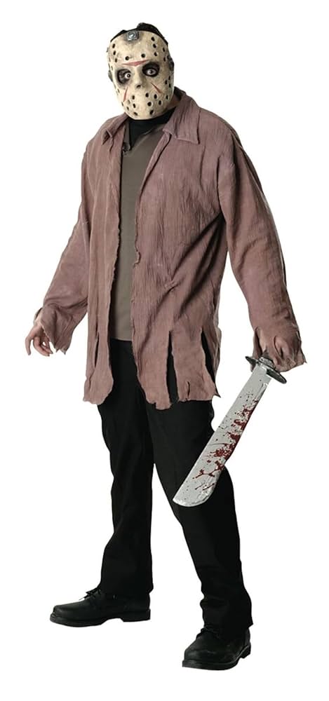 Jason Voorhees Tシャツ　ジェイソン　13日の金曜日　ホラー映画 新品 ジェイソン ホラー映画 13日の金曜日 ハーフ マスク T